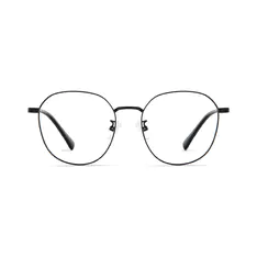 Round Black Eyeglasses