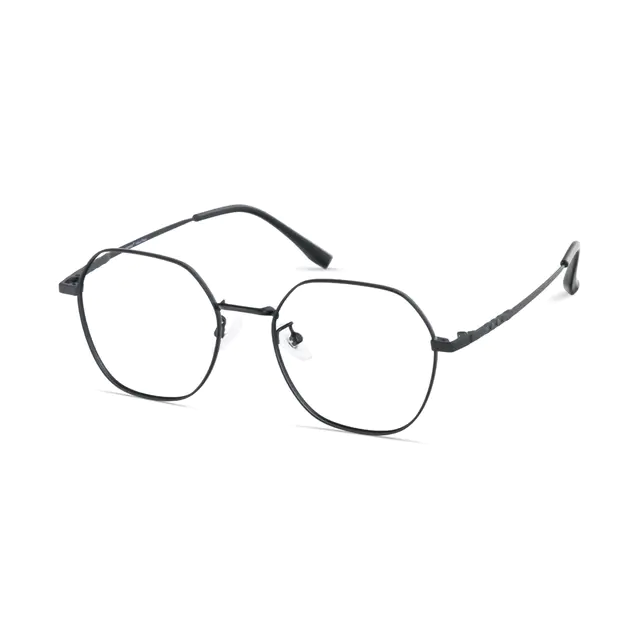 Square Black Eyeglasses