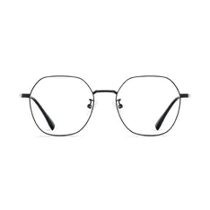 Square Black Eyeglasses