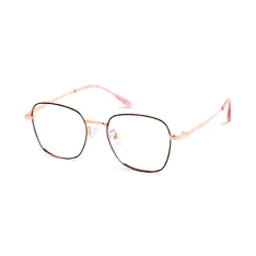 Square Black/Gold Eyeglasses