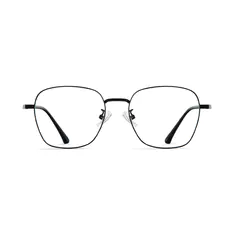 Square Black Eyeglasses