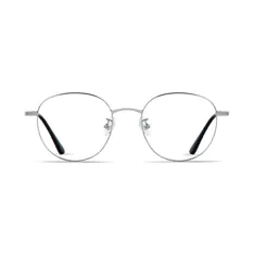 Round Silver Eyeglasses