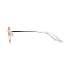 Round Rose Gold Eyeglasses