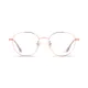 Round Rose Gold Eyeglasses