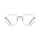 Square Purple Eyeglasses