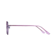 Square Purple Eyeglasses