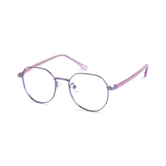 Square Purple Eyeglasses
