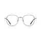 Square Black/Silver Eyeglasses