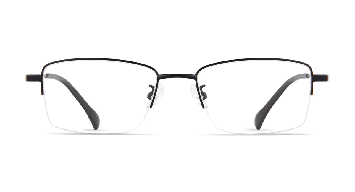 Rectangle Black Eyeglasses