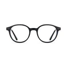 Round Black Eyeglasses