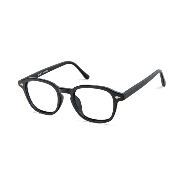Rectangle Black Eyeglasses