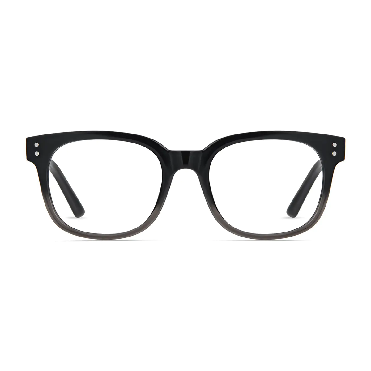 Square Gradient Black Eyeglasses