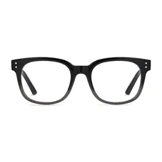 Square Gradient Black Eyeglasses