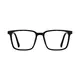 Rectangle Black Eyeglasses