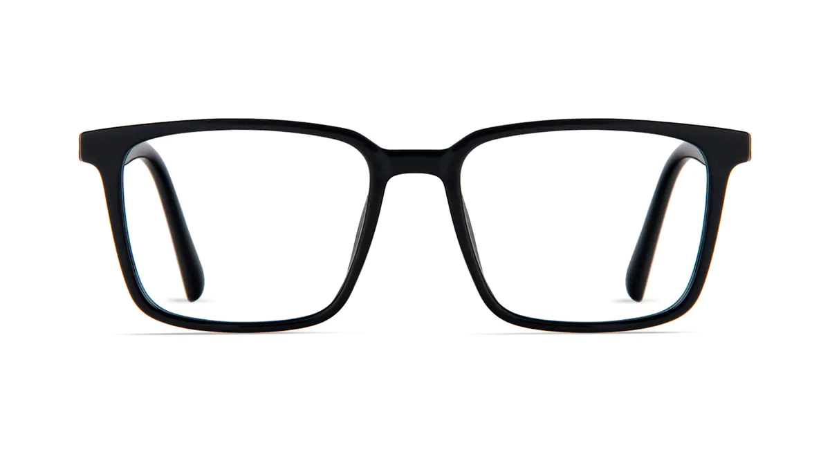 Rectangle Black Eyeglasses