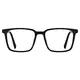 Rectangle Black Eyeglasses