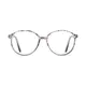 Round Gray Eyeglasses