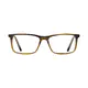 Rectangle Striped Eyeglasses