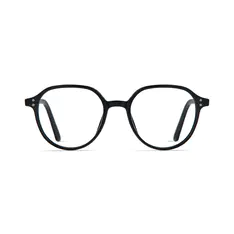 Round Black Eyeglasses