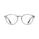 Round Gray Eyeglasses