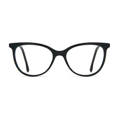 Cat-eye Black Eyeglasses