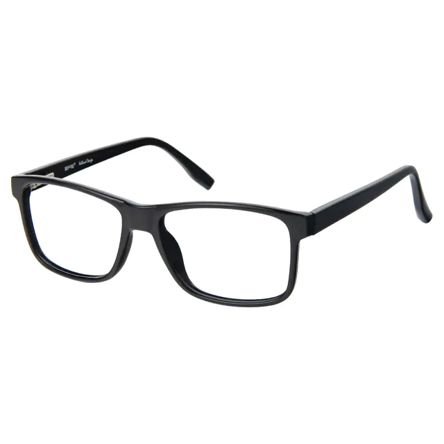 Rectangle Black Eyeglasses