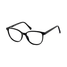 Oval Black Eyeglasses