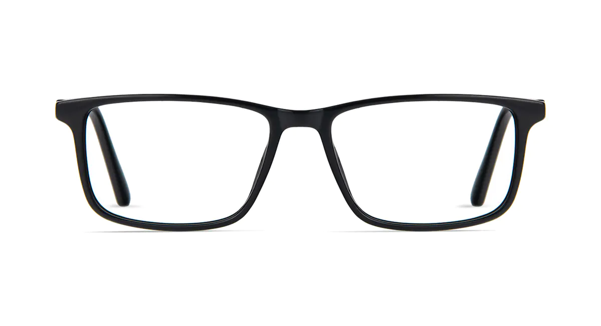 Rectangle Black Eyeglasses