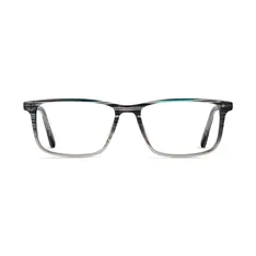 Rectangle Gray/Striped Eyeglasses