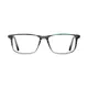 Rectangle Gray/Striped Eyeglasses