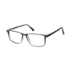 Rectangle Gray/Striped Eyeglasses