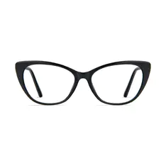 Cat-eye Black Eyeglasses