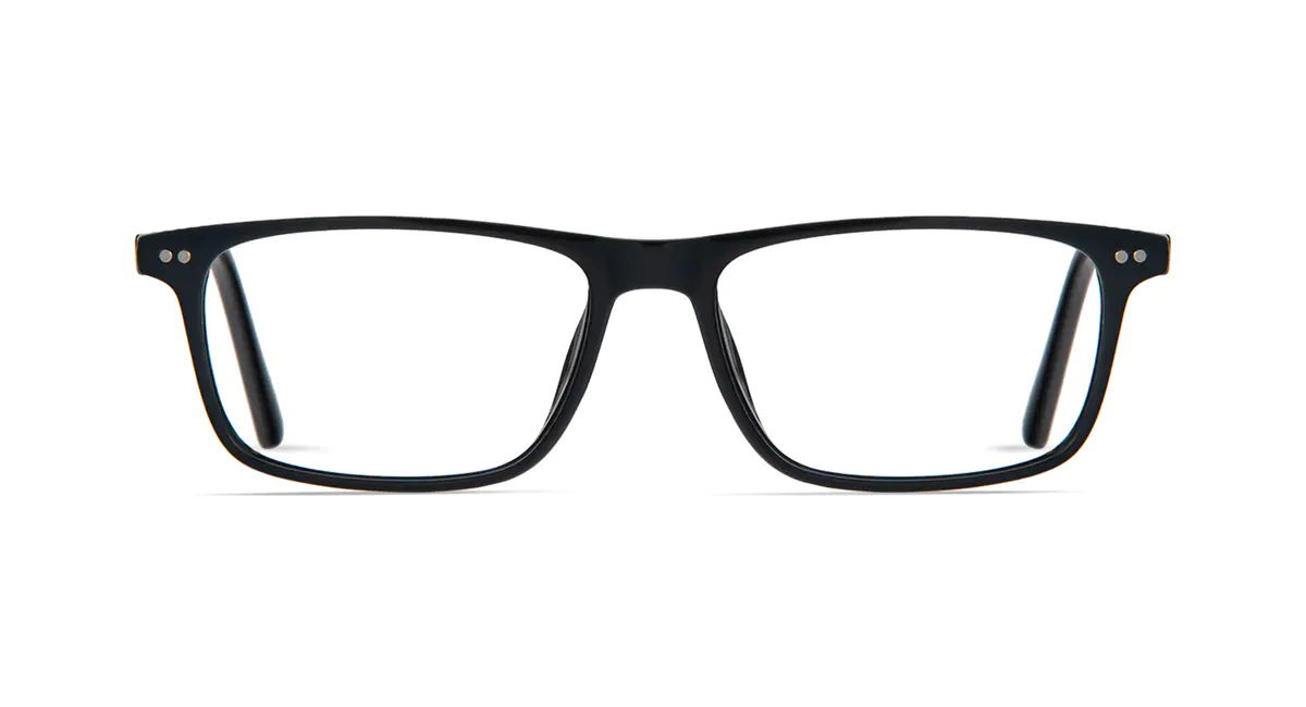 Rectangle Black Eyeglasses