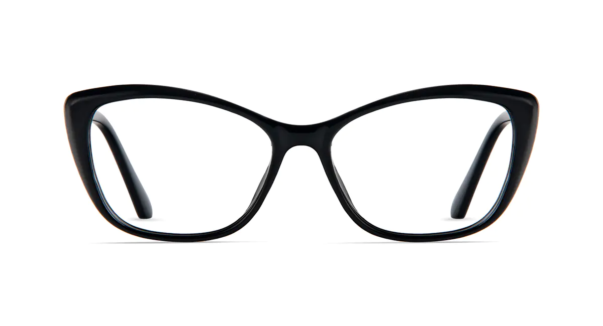 Rectangle Black Eyeglasses