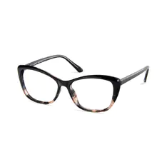 Rectangle Tortoiseshell/Black Eyeglasses