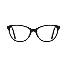 Cat-eye Black Eyeglasses