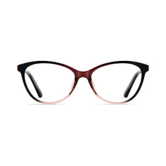 Cat-eye Black/Brown Eyeglasses