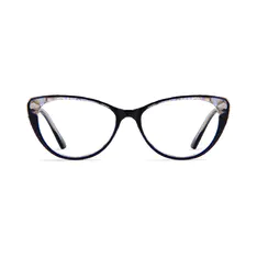Cat-eye Tortoiseshell/Black Eyeglasses