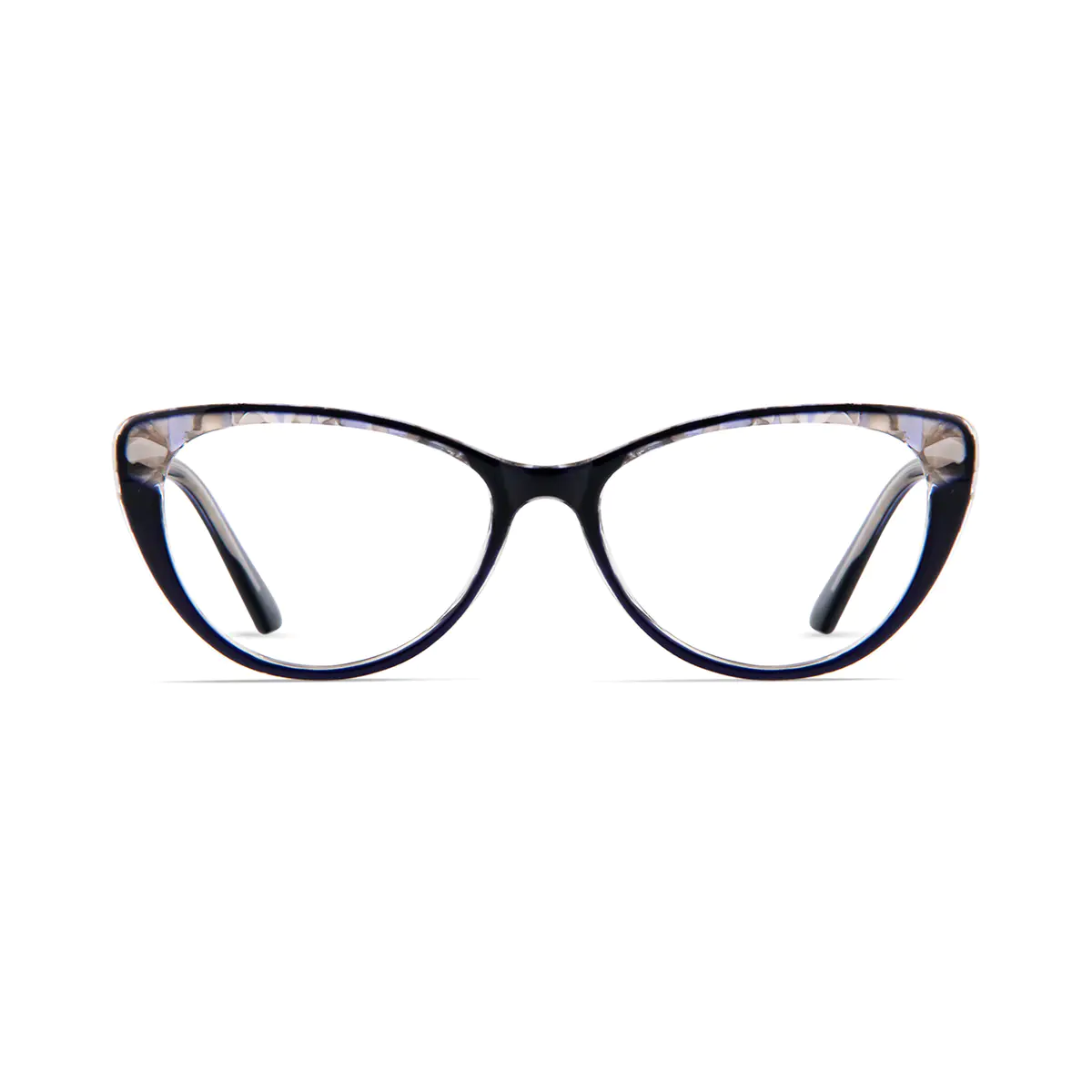 Cat-eye Tortoiseshell/Black Eyeglasses