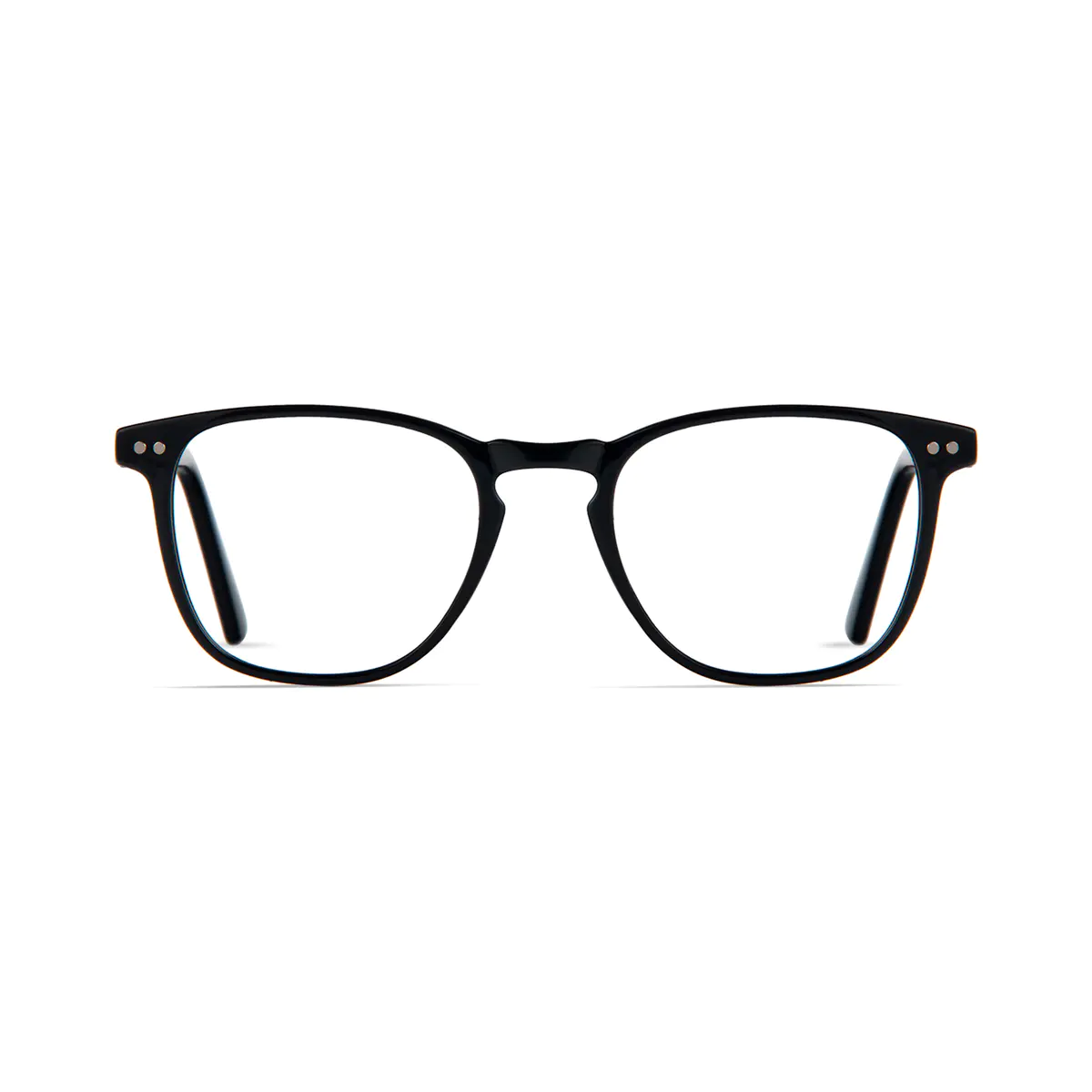 Square Black Eyeglasses