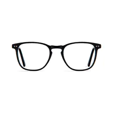 Square Black Eyeglasses