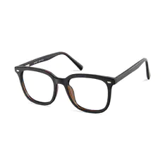 Square Black/Clear Eyeglasses