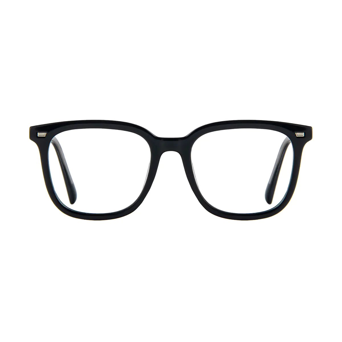 Square Black/Clear Eyeglasses