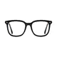 Square Black/Clear Eyeglasses