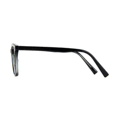 Square Black/Clear Eyeglasses