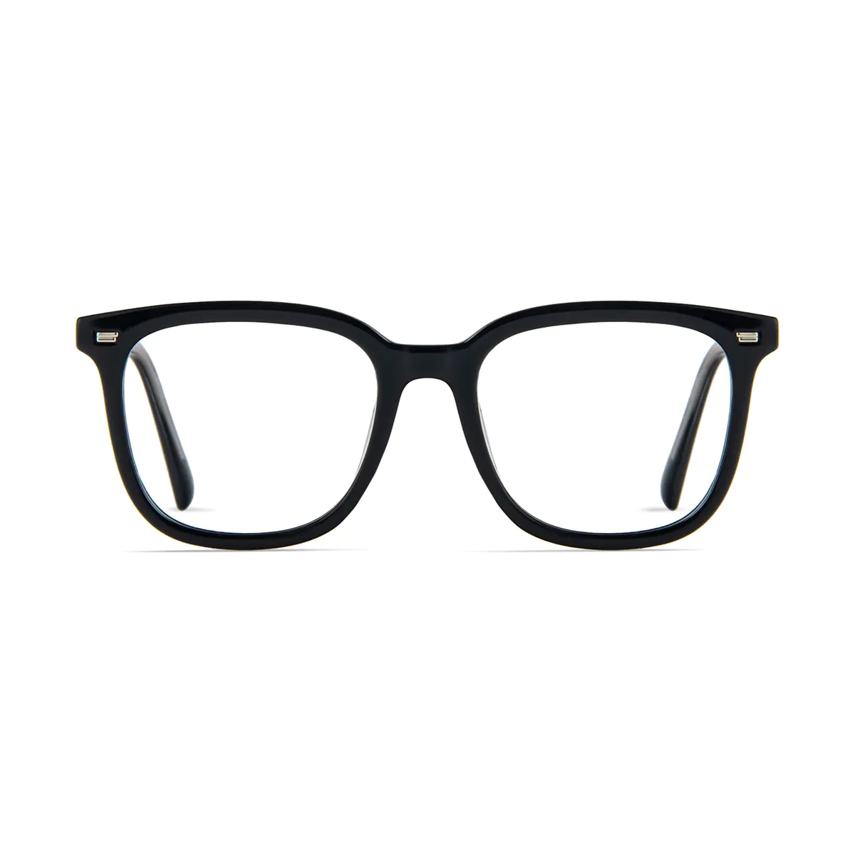 Square Black/Brown Eyeglasses