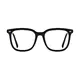 Square Black/Brown Eyeglasses