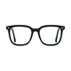 Square Black/Green Eyeglasses