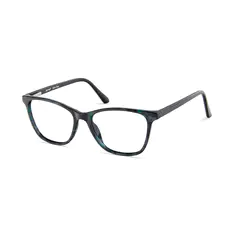 Square Black/Blue Eyeglasses