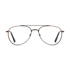 Aviator Brown Eyelasses